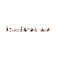 Noch HO Themed Figures Set "Restaurant" 16246