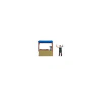 Noch HO Tiny Scenes Fish Stall 16503