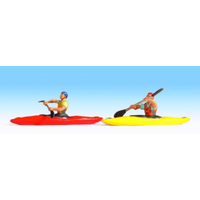 Noch HO 2 Kayaks With Figures N16809