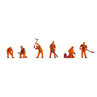 Noch HO Railway Construction Crew 