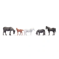 Noch HO/OO Horses (5pcs)