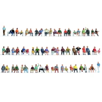Noch HO Mega Economy Figures Set "Sitting People" 18402