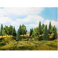 Noch Mixed Forest Trees (6pcs)