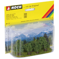Noch Green Bushes (5pcs)