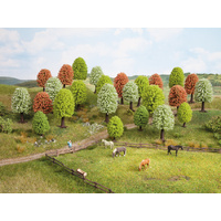 Noch HO Spring Trees (25pcs) 5-9cm