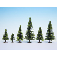 Noch N Spruce Trees, 25 pieces, 3.5?-?9?cm high N32825