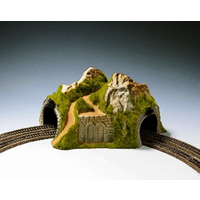 Noch N Tunnel Curved Double Track 23x22x12cm