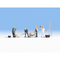 Noch N Bricklayers (4 figures & accessories) N36055