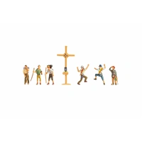 Noch N Mountain Hikers with Cross N36874