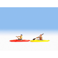 Noch N Kayaks with Figure (Not Floatable) N37809