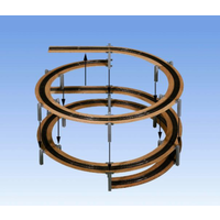 Noch Helix HO Single or Double Track R481 .2/542.8mm