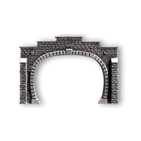 Noch HO Tunnel Portal Double Track 18X15cm Hard Foam N58020