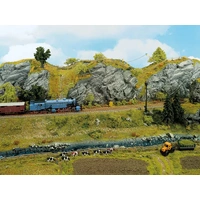 Noch HO Limestone Rock Wall