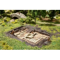 Noch HO Roman Baths Excavation 15.4 x 11.2cm