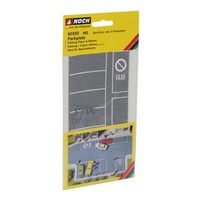 Noch HO Parking Places & Meters 20 x 10cm & Meters N60550
