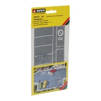 Noch HO Parking Places & Meters 20 x 10cm & Meters N60550