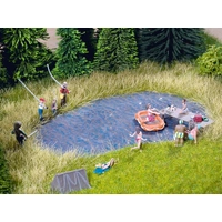 Noch Water Film Blue Lake 41 x 26cm Roll N60850