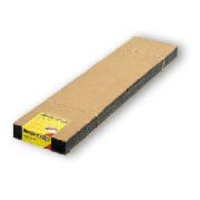 Noch HO Track Bed Extra Wide 60 x 12.5 x .5cm 6pce