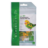Nanoblocks Budgerigar Green Opaline