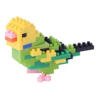 Nanoblocks Budgerigar Green Opaline