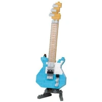 Nanoblock Electric Guitar Pastel Blue