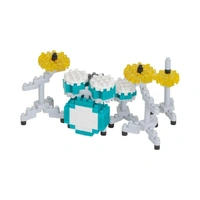 Nanoblock Drum Set Green