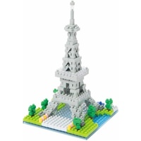 Nanoblock - Paris Banks Of The Seine - Eiffel Tower FRA  