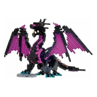 Nanoblock - DX Dragon Purple & Black