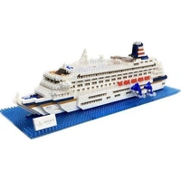 Nanoblock - DX M.S. Asuka II Cruise Ship