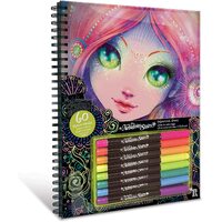 Nebulous Stars - Coloring Book - Black 