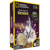 National Geographic Break Open 2 Real Geodes