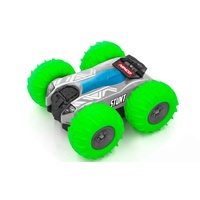 NINCORACERS NH93135 Green Reversible RC Stunt Car