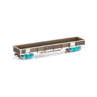 Auscision HO NDCH Spoil Wagon, RSA Brown/White - 4 Car Pack NOW-22