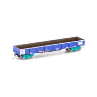 Auscision HO NDMX Spoil Wagon, RSA Blue/White - 4 Car Pack NOW-23