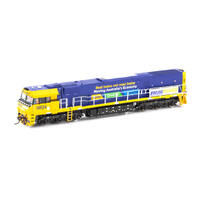 Auscision HO NR Class NR34 Pacific National (Real Trains) - Blue/Yellow - DCC Sound Equipped