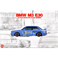 Nunu 1/24 BMW M3 E30 JTC '1990 InterTEC class winner Plastic Model Kit [24019]