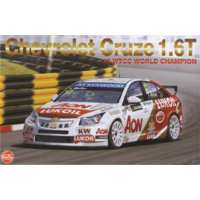NuNu 24022 1/24 Chevrolet Cruze 1.6t World champion Plastic Model Kit