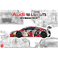 Nunu 1/24 Audi R8 LMS GT3 GP macau 2015 FIA-GT Plastic Model Kit [24028]