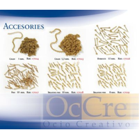 OcCre Belaying Pin Metal 8mm 25Pces OC-17029