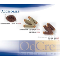 OcCre Cotton Thread Brown .8mm x 10m OC-17035