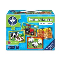 Orchard Jigsaw - Farm Four In A Box