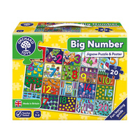 Orchard Jigsaw - Big Number Puzzle & Poster 20pc