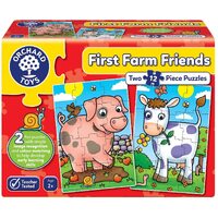 Orchard Jigsaw First Farm Friends 2x12pc