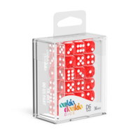 Oakie Doakie Dice D6 12mm Translucent - Red (36)