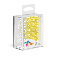 Oakie Doakie Dice D6 12mm Translucent - Yellow (36)