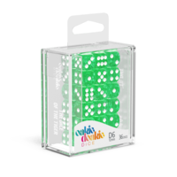 Oakie Doakie Dice D6 12mm Speckled - Green (36)