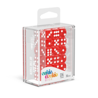 Oakie Doakie Dice D6 12mm Speckled - Red (36)