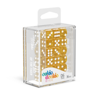 Oakie Doakie Dice D6 12mm Speckled - Orange (36)