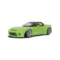 Otto Mobile 1/18 Rocket Bunny Aero (V1) Mazda Rx7 (Fd3S) Pearl Green 2015 Diecast Model Car