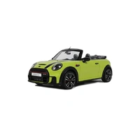 Otto Models 1/18 Mini JCW Cabrio Zesty Yellow C5H 2021 Diecast Model Car
